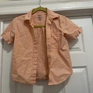 Old Navy Kids' Peach Button-Down Shirt